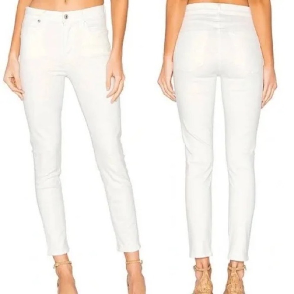 Agolde White Jeans